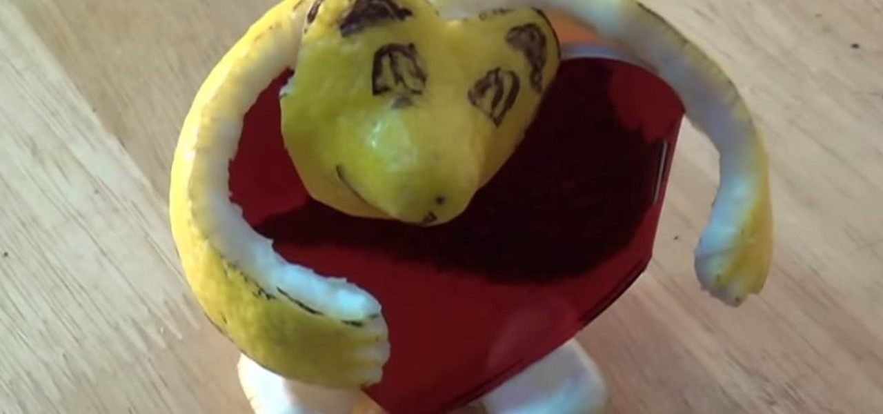 Make a Cute Lemon Bear for Valentine's Day