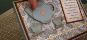 Make a teapot card using Cricut Everyday Paper Dolls