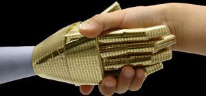 Synthetic Skin Allows Robots to Get Touchy-Feely