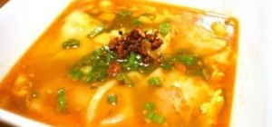 Make Filipino molo soup