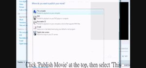 Change/convert a pivot animation into an AVI video