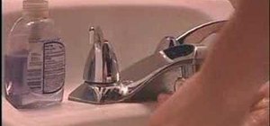 Fix a dripping faucet or leaky toilet