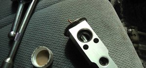 Replace a bad expansion valve in your car AC