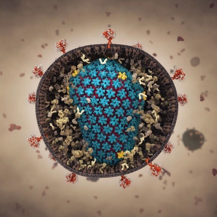 Supercomputer Visualization Shows 1.2 Microseconds in the Life of a 4-Million-Atom HIV Capsid