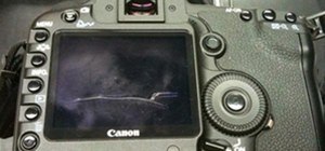 Replace the LCD cover on a Canon 5D