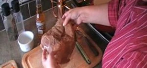 Make a braised pork butt in beer