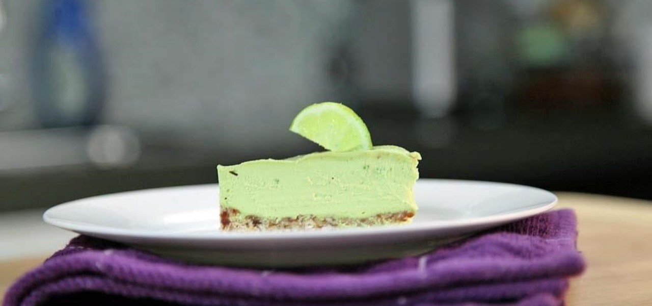 Make Raw Vegan Avocado Key Lime Pie