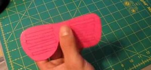 Make shutter shade sunglasses from duct tape