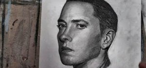 Draw Eminem's face completely from memory