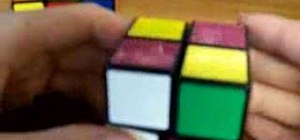 Solve the miniature 2x2 Rubik's Cube