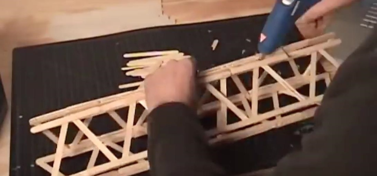 Make a Bridge Out of Popsicle Sticks