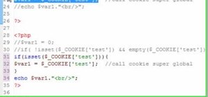 Create cookies and track sessions with the PHP scripting language