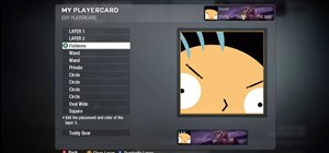 Draw Stewie from Family Guy in the Black Ops emblem editor