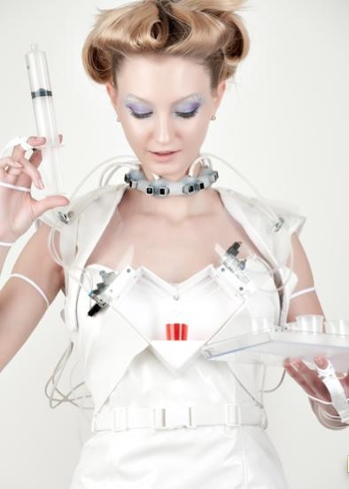 Cocktail Couture: Robotic Booze Generating Dress
