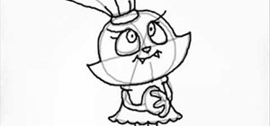 Draw the cartoon character, Panini