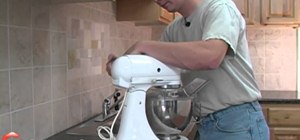 Replace the carbon brushes inside a KitchenAid stand mixer at home