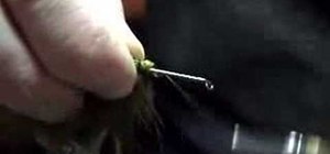 Tie a Woolly Bugger for fly fishing correctly