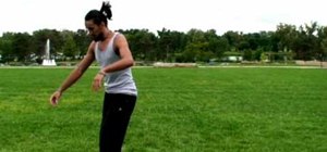 Do a standing full (backflip 360) freerun trick