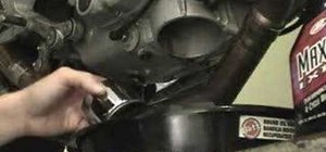 Change the oil in a Ducati