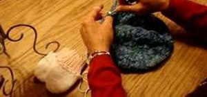 Crochet a picot edging for your project