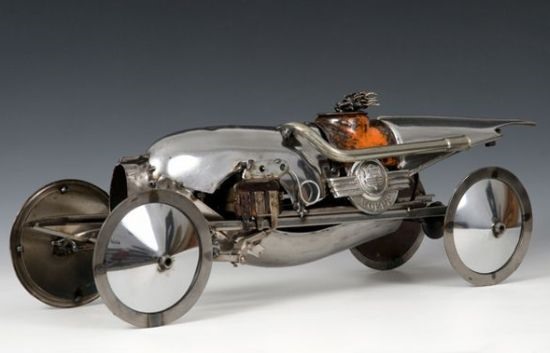 The Astonishing Car-Part Art of James Corbett