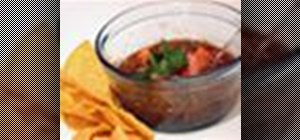 Make a spicy salsa out of roasted tomatoes and jalapenos