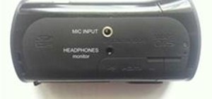 Add Mic Input and Headphones Output to Samsung HMX-T10 Camcorder