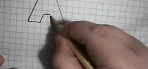 Draw 3D letters (A through L)
