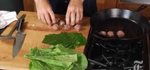 Make lamb meatballs with Mark Bittman