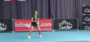 Use footwork and movement to win tennis matches