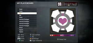 Draw a Portal Companion Cube in the Black Ops Emblem Editor
