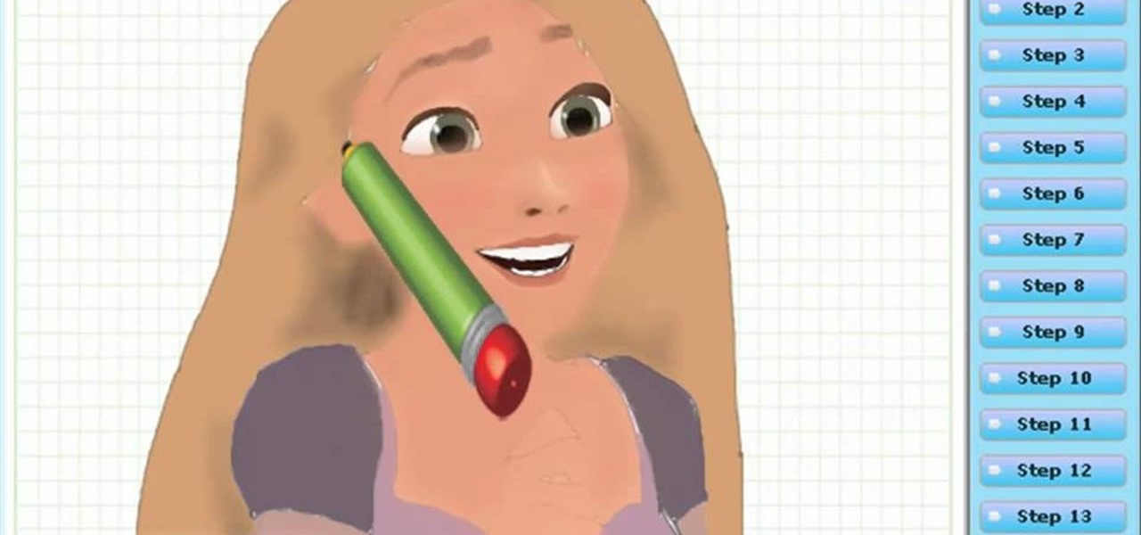Draw Rapunzel