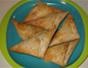 Make a quick and easy Greek tyropitakia (cheese triangles)