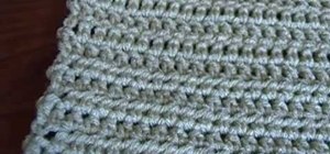 Basic treble crochet a scarf