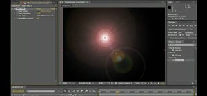 Create and use lens flares in Adobe After Effects CS5