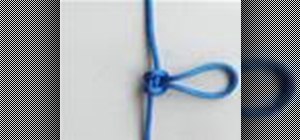 Tie the Alpine Butterfly Knot (or Lineman's Knot)