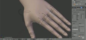 Animate fingers with an easy rig in Blender 2.5