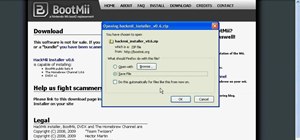 Hack / install the homebrew channel on a Wii