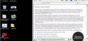 Install & uninstall applications in Windows Safe Mode