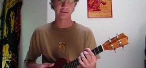 Play an easy Hawaiian picking vamp in F on the ukulele