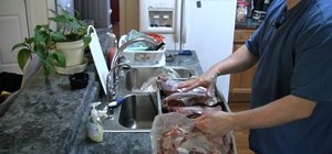Avoid dried out deer using a bbq