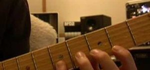 Control your fingers when playing guitar