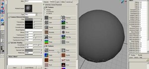 Create and apply textures in Maya
