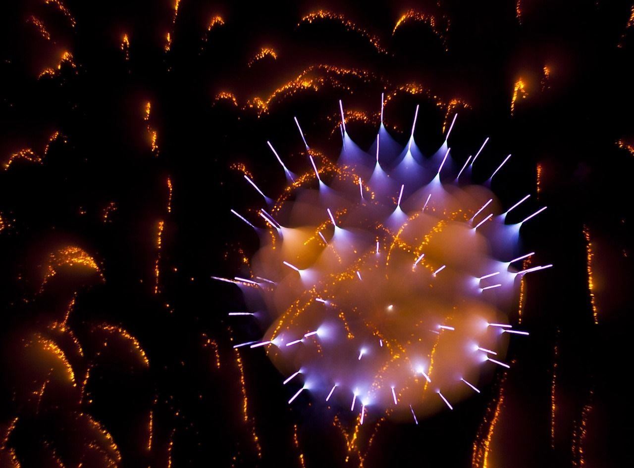 This Easy Photo Trick Makes Fireworks Look Like Brilliant Sky Creatures
