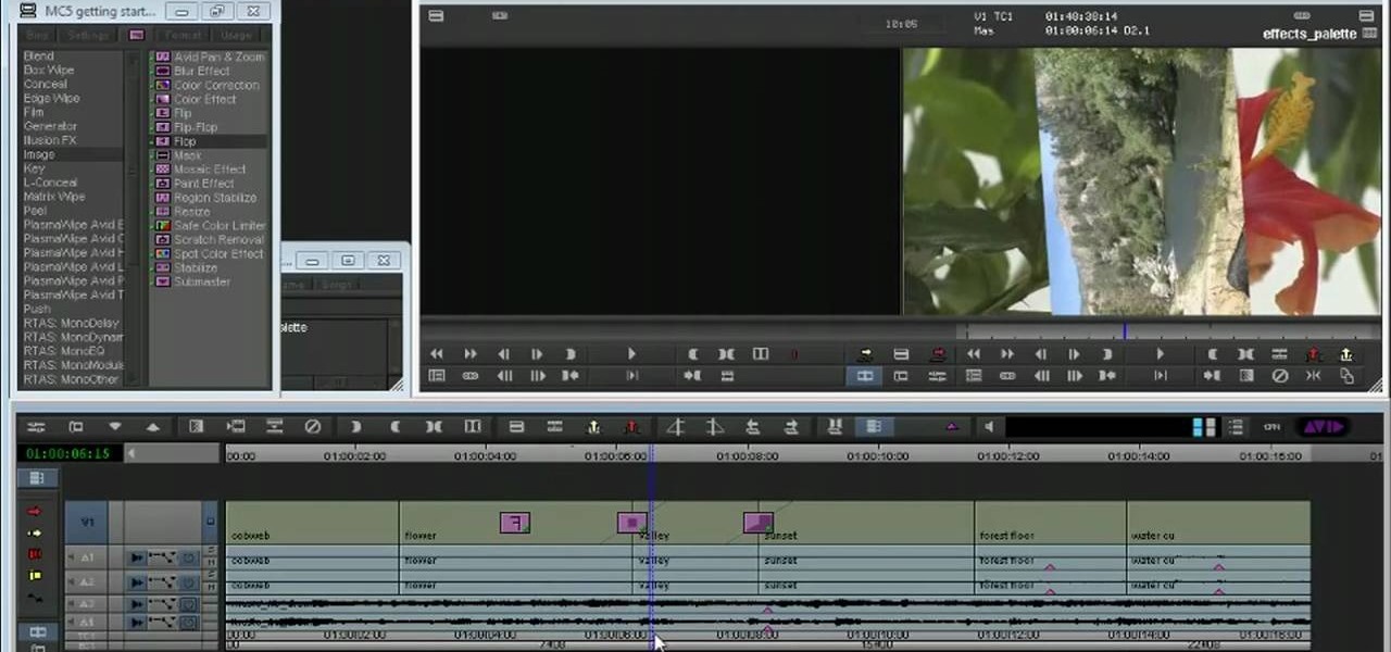 how to use avid media composer