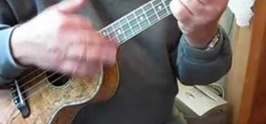 Play "Bye Bye Blues" on the ukulele