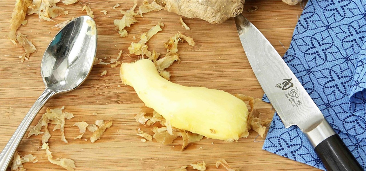 The Trick to Peeling & Grating Stubborn Ginger More Easily
