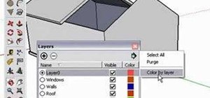 Use layers in Google SketchUp