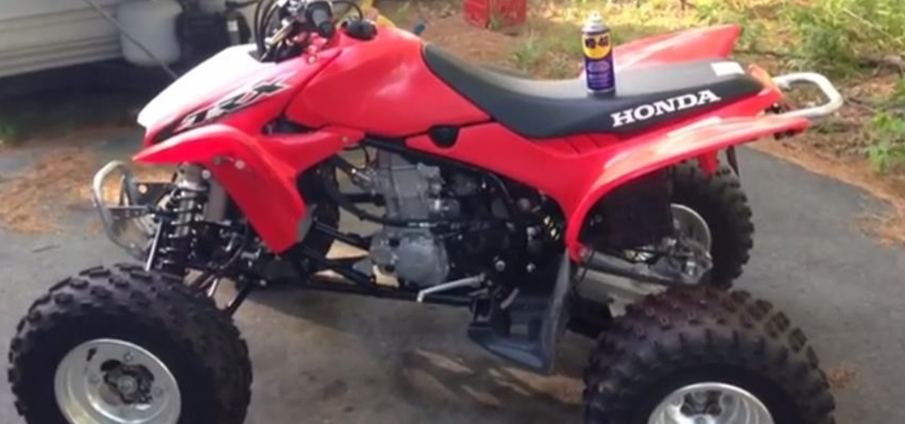 Clean & Protect the Plastic Fenders on an ATV or Dirt Bike