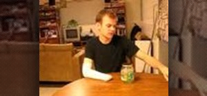 Open bottles with one arm without prosthetics